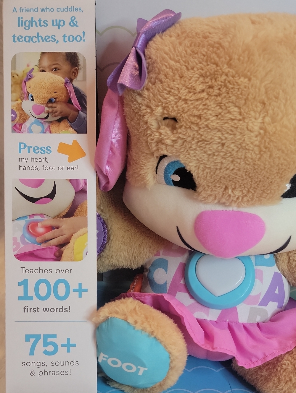 Fisher-Price Sis Laugh & Learn Smart Stages Puppy - Picture 3 of 5